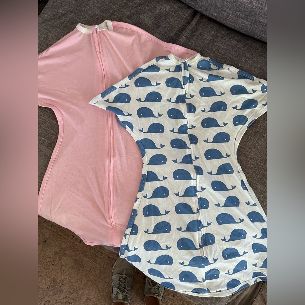 Sleeping Baby Zippadee-zip Transition Swaddles - 2 pc